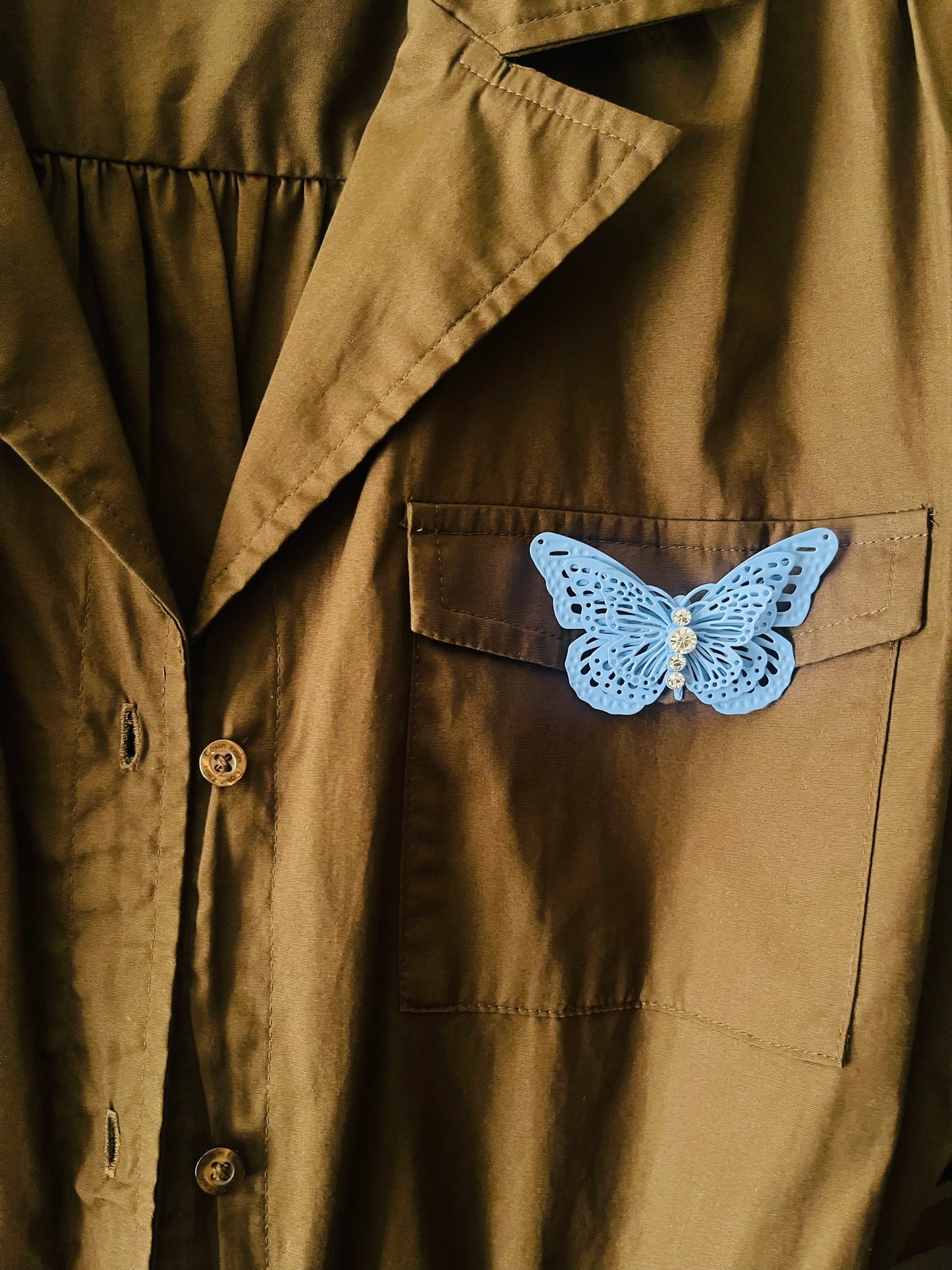 The Butterfly Effect (Blue) Brooch 🦋