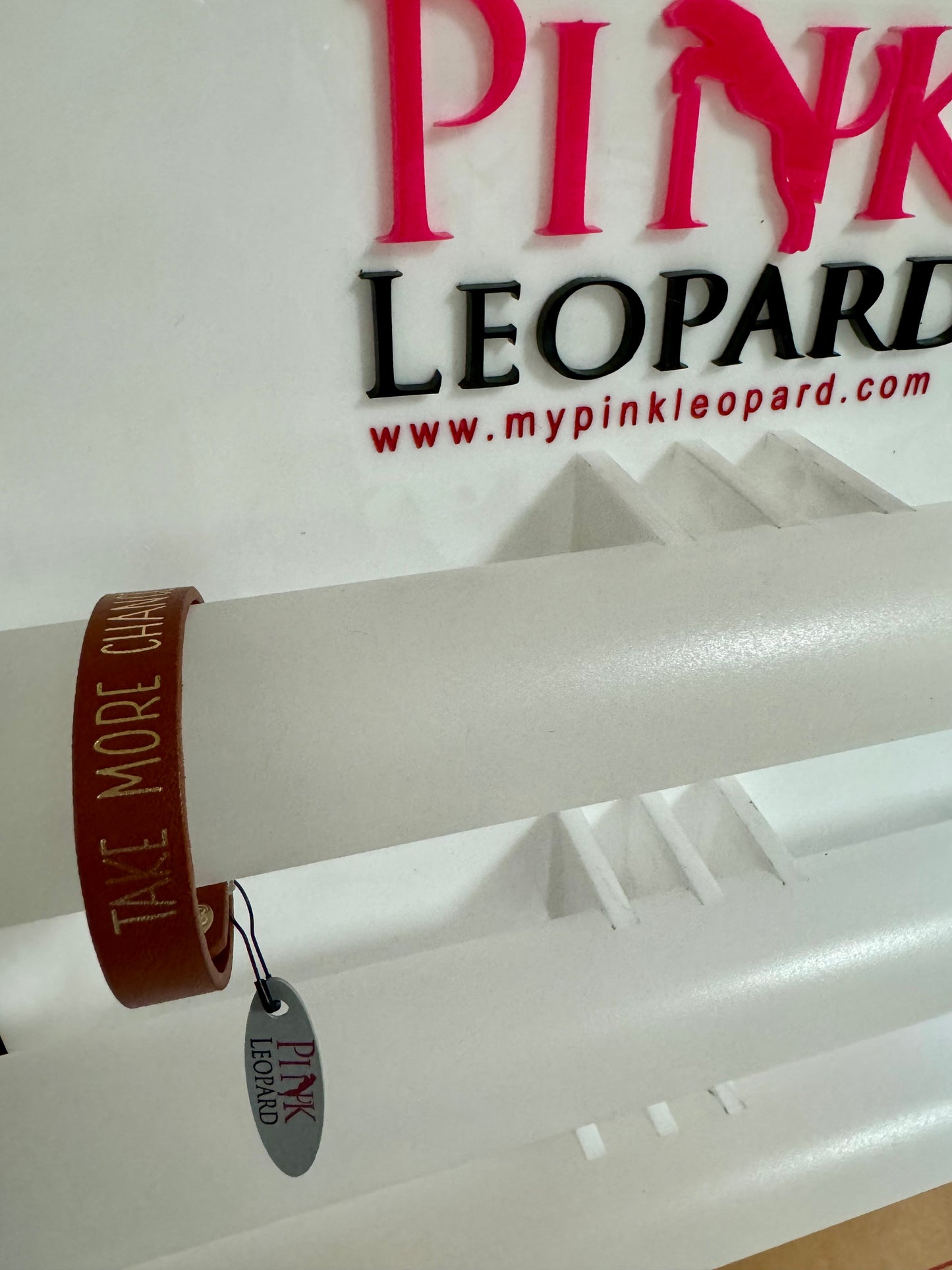 “Take More Chances” Bracelet (Brown)