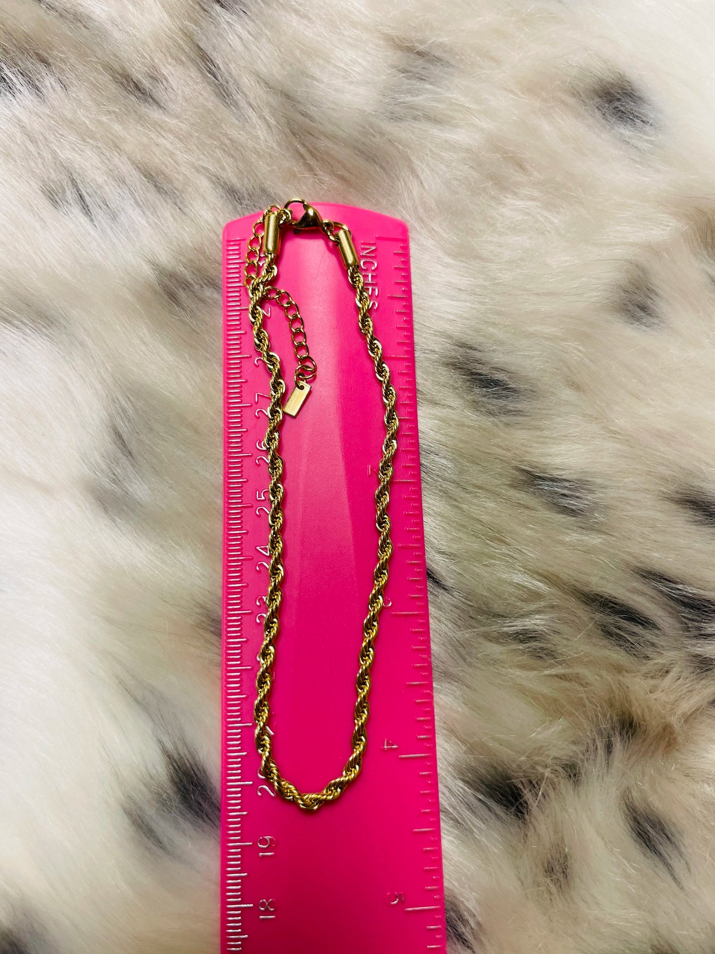 Slim Rope Anklet