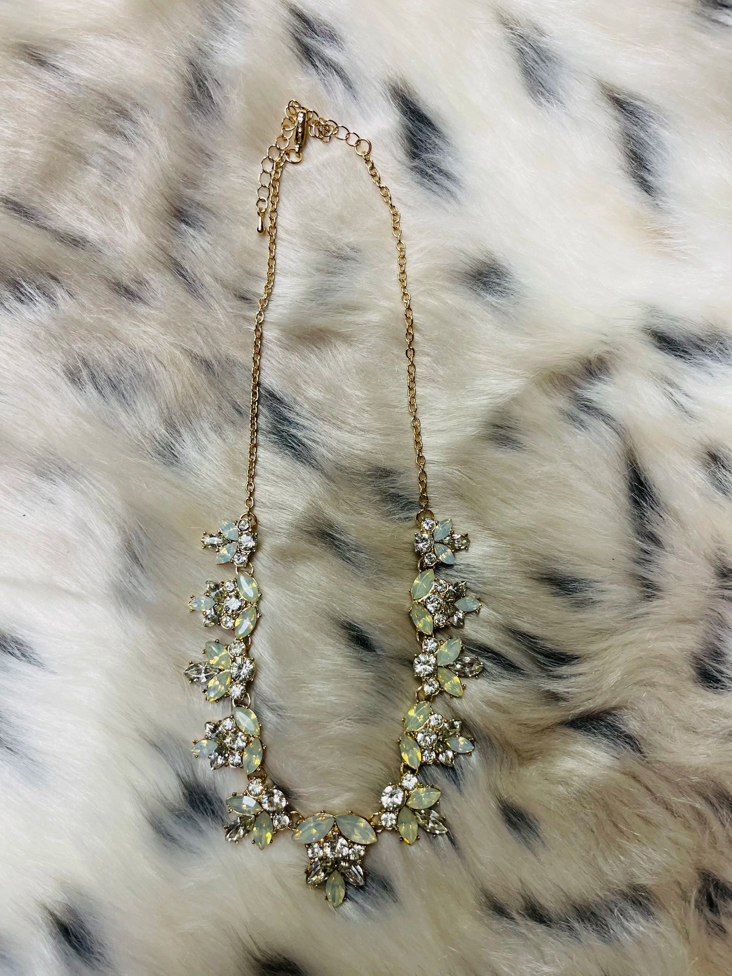 Bold and sparkly necklace!