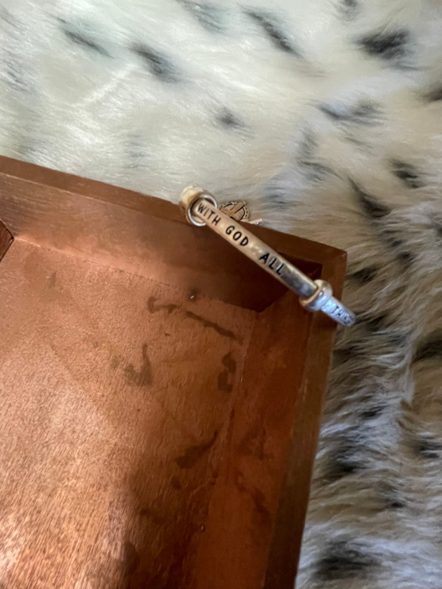 “With God All Things Are Possible” Bracelet