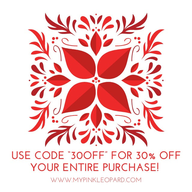30 Off! Happy Holidays!