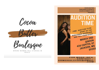 Cocoa Butter Burlesque Casting Call