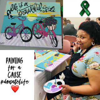 Natalie Waterman is “Painting For A Cause”