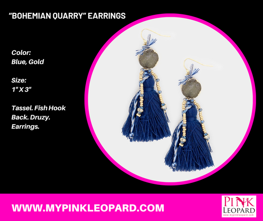 “Bohemian Quarry” Earrings