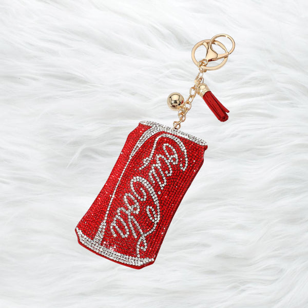 🥫”Quench My Style” Keychain (Red) – MyPinkLeopard