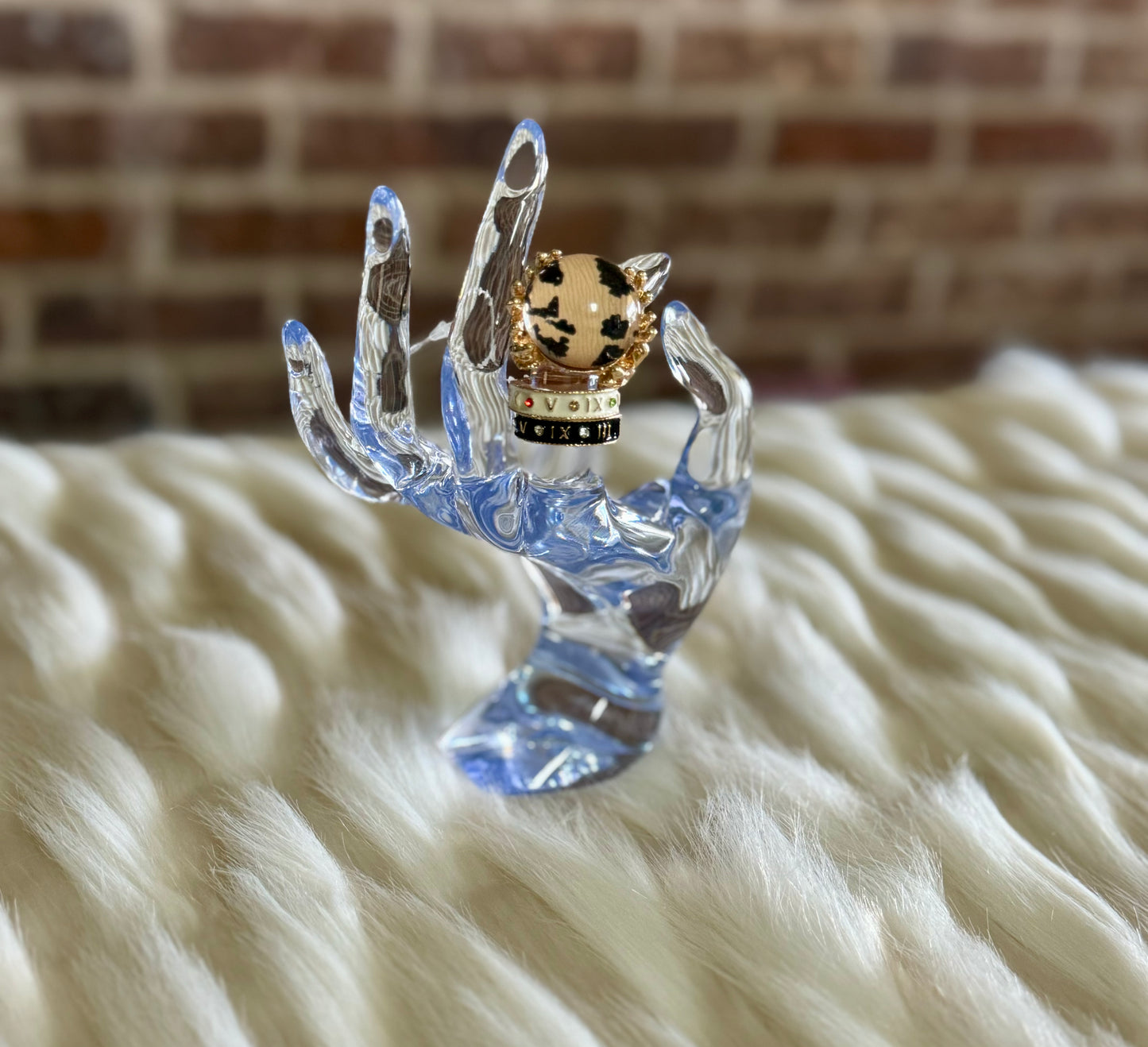 Leopard Print Ring