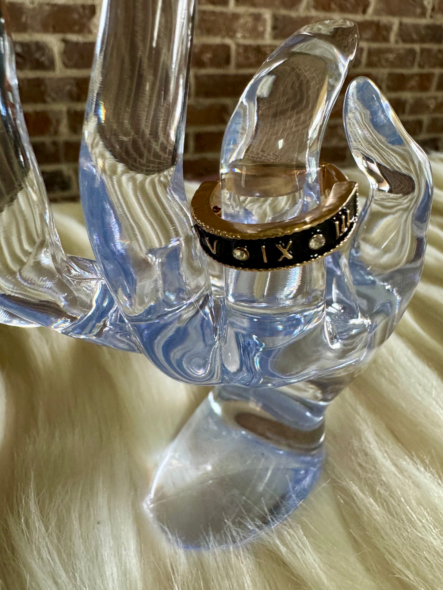 “Changing The Numbers” Ring (Black)