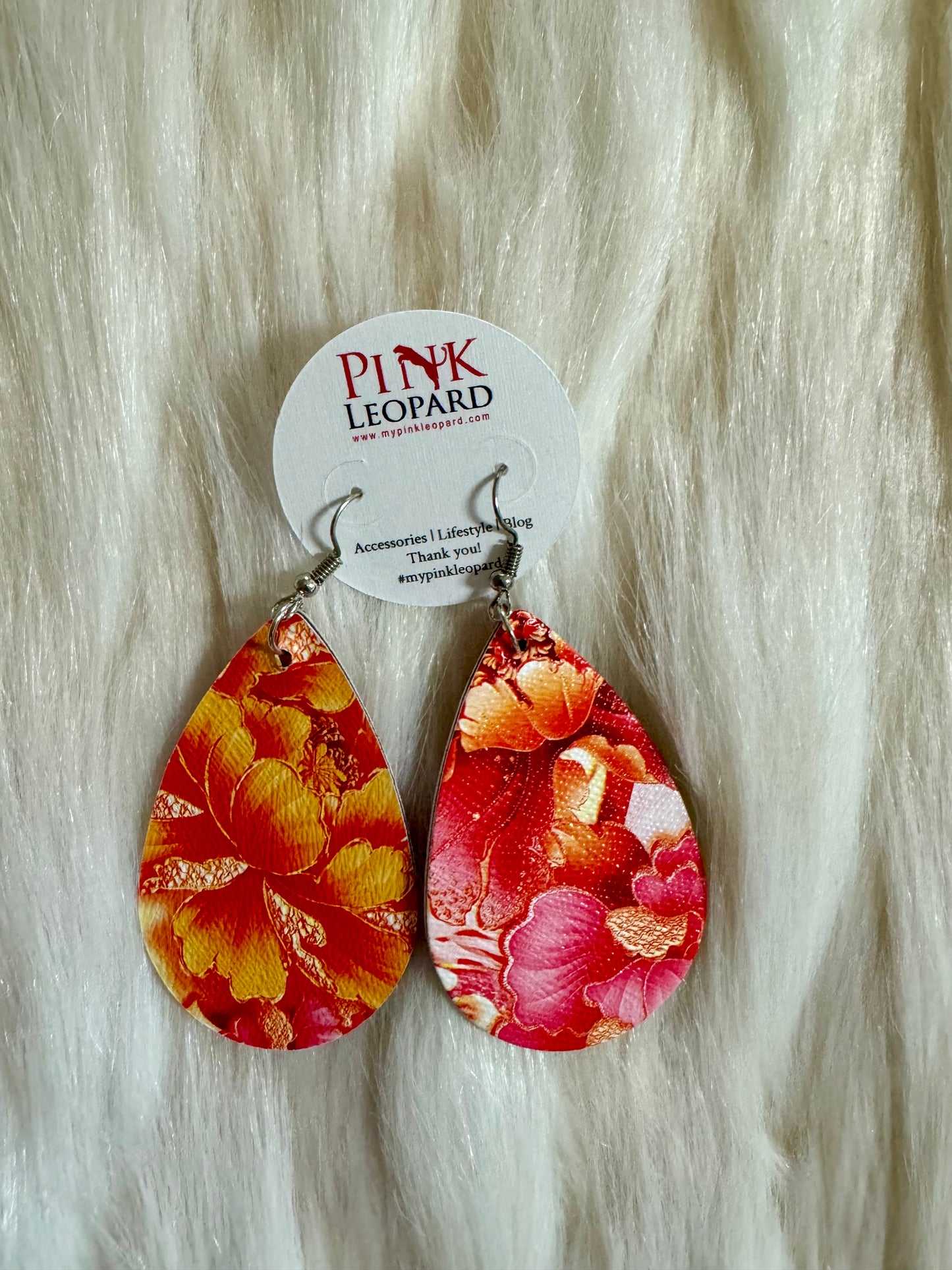 “Flowers & Teardrops” Earrings
