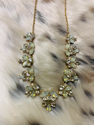 Bold and sparkly necklace!