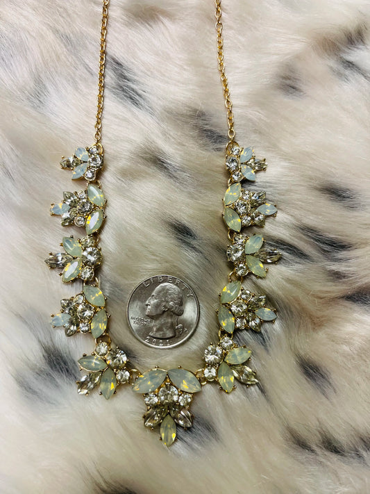Bold and sparkly necklace!