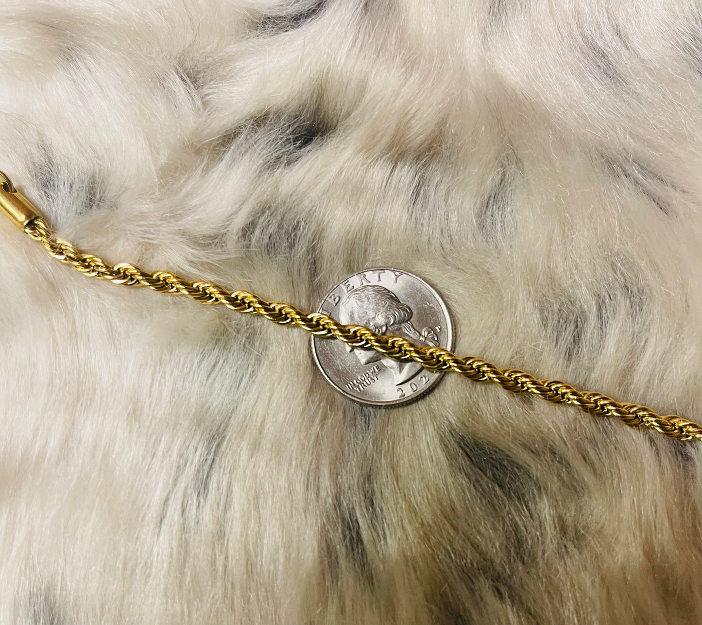 Thick Rope Anklet