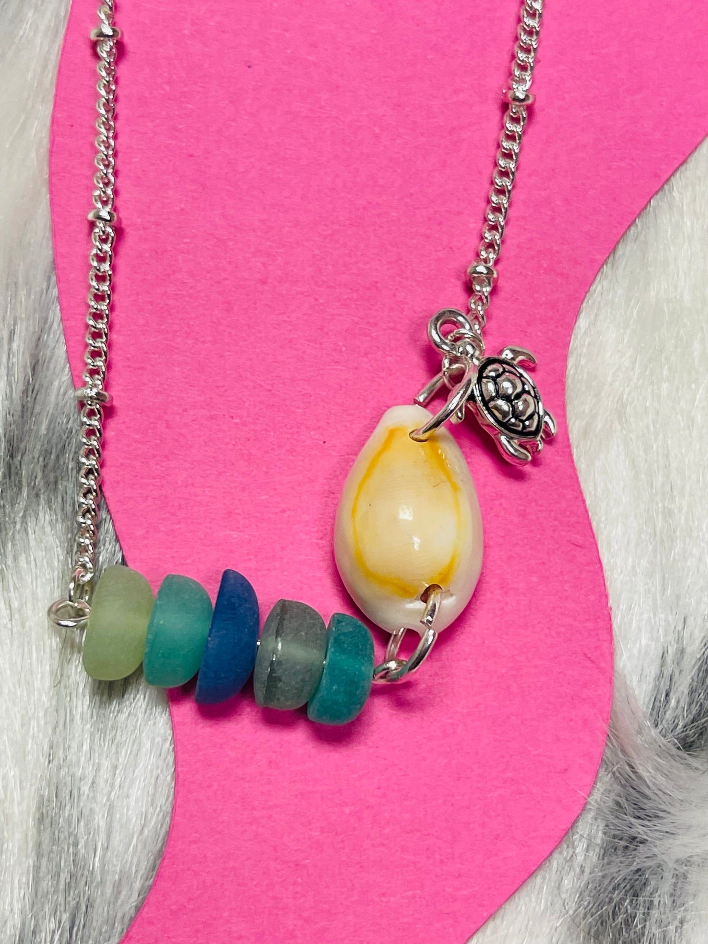 Turtle and Shell Anklet