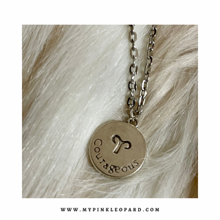 “What’s Your Sign?” (Aries) Necklace